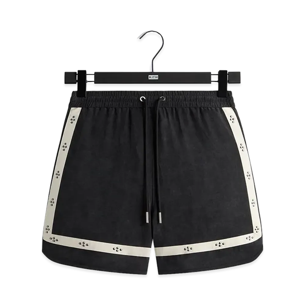 Kith &Kin Cupro Linen Dylan Short "Black"