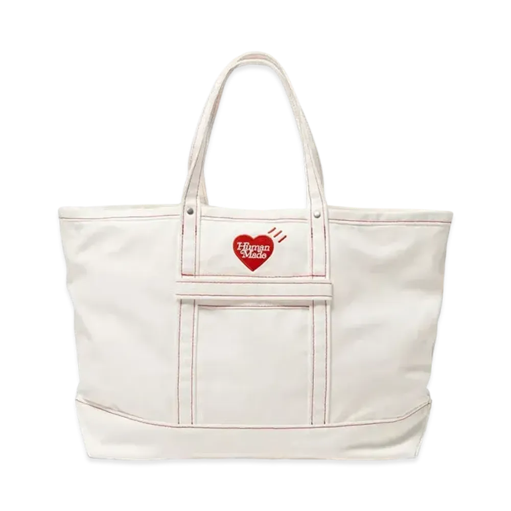 HUMAN MADE x Girls Don't Cry x GDC Tote Bag Large "White" / VERDY