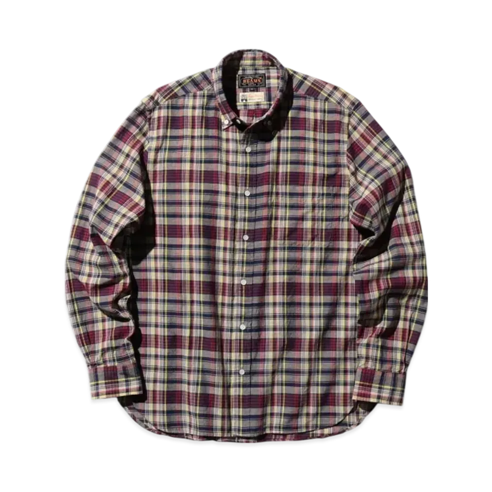 BEAMS B.D. Madras "Red"