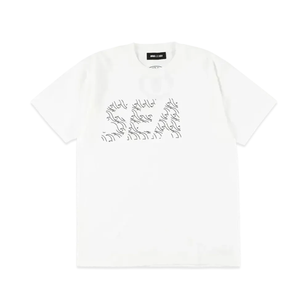 Jun Matsui x WIND AND SEA T-Shirt "White-White"