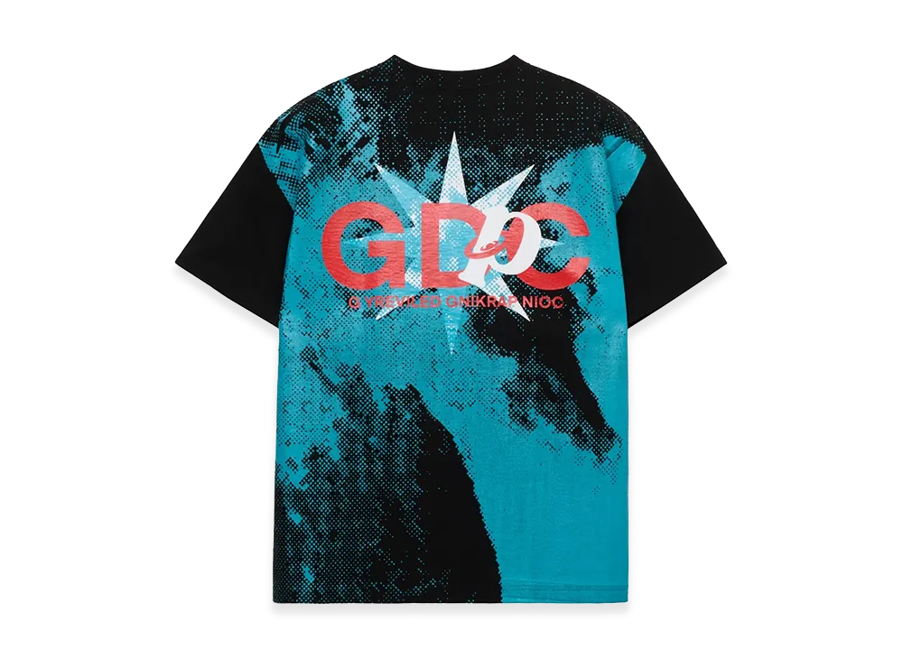 GDC x COIN PARKING DELIVERY Blue Blast Tee "Black"