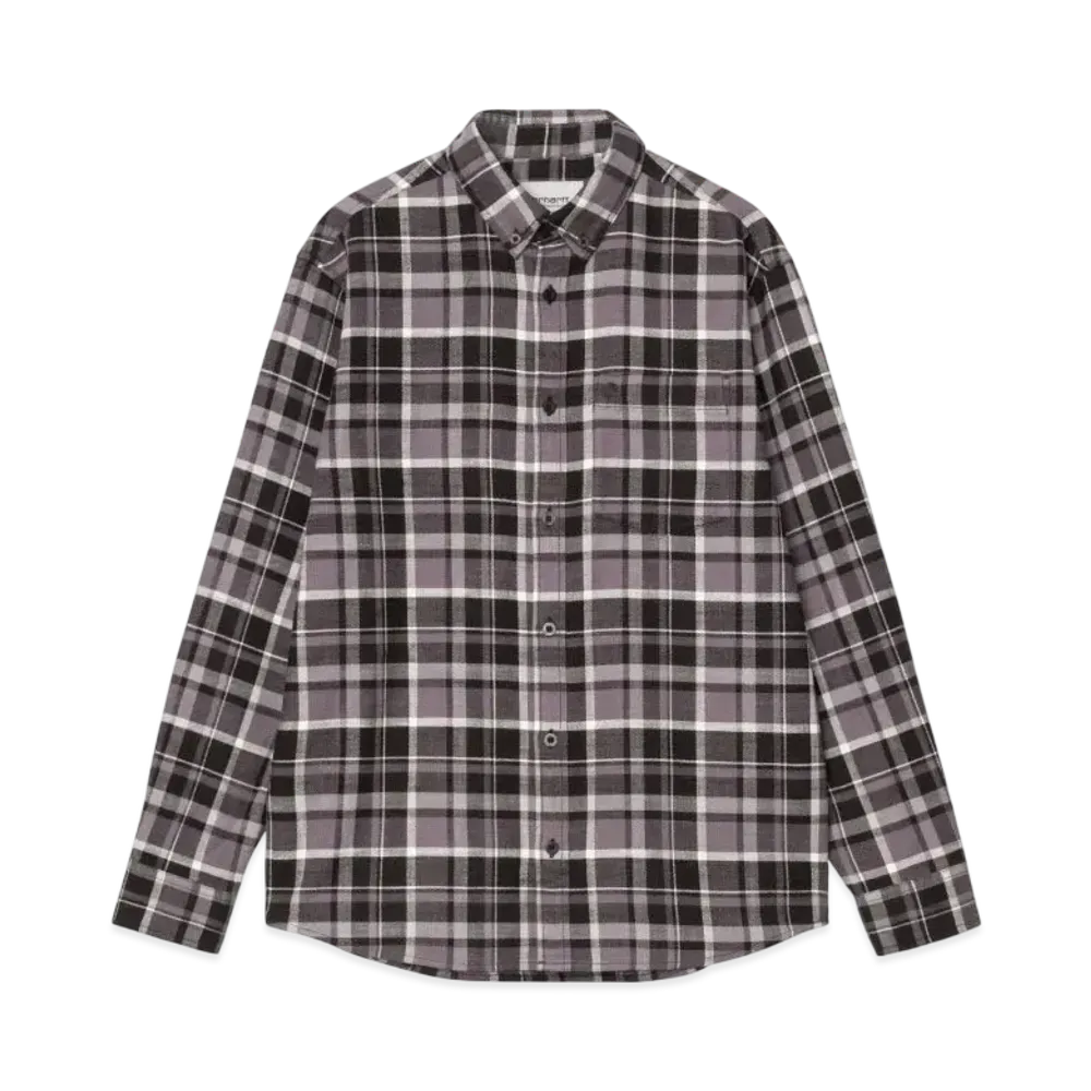Carhartt WIP L/S Fendrick Shirt "Fendrick Check Black"