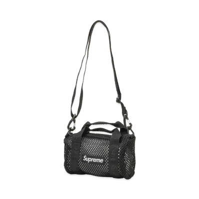 Supreme Mesh Mini Duffle Bag "Black" (25SS)
