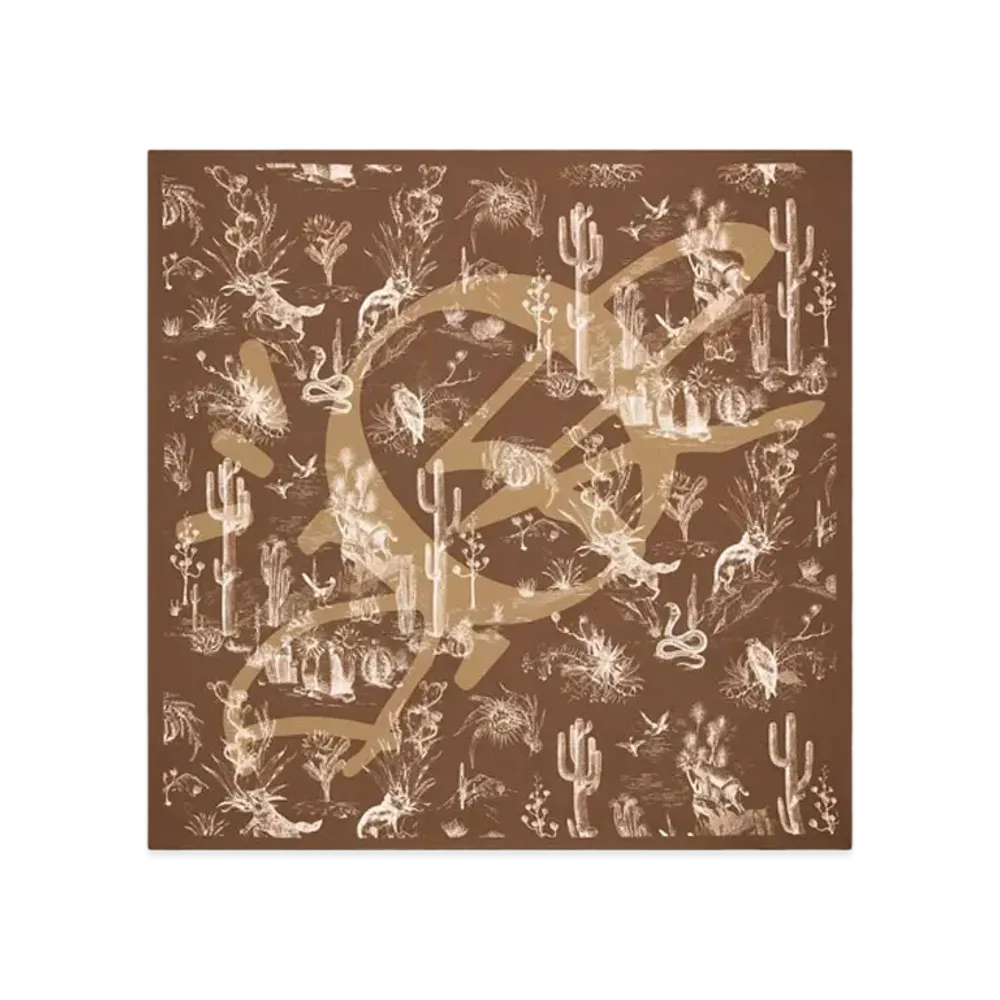 Dior x Cactus Jack Bandana "Coffee Brown"