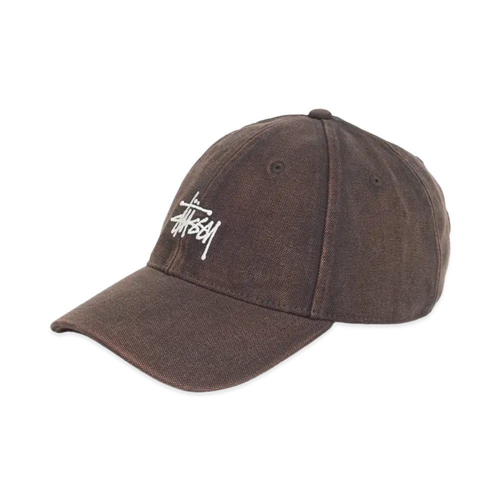 Stussy Washed Basic Stussy Cap "Brown"