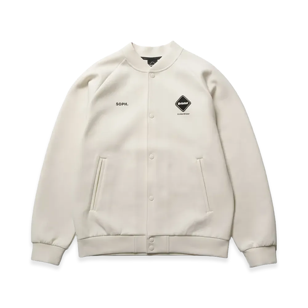 F.C.Real Bristol Tech Sweat Varsity Blouson "White"