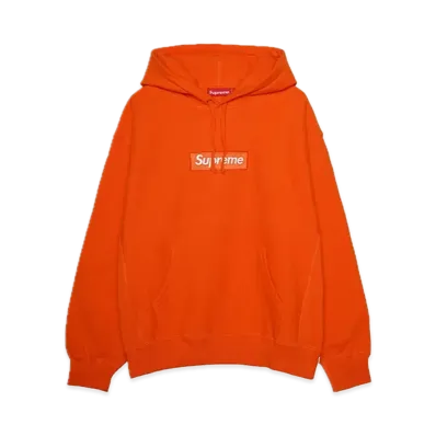 Supreme Box Logo Hooded Sweatshirt "Orange" (24FW)