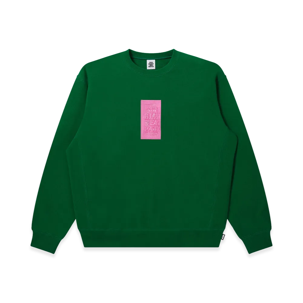 BlackEyePatch HWC Label Crew Sweat "Green"