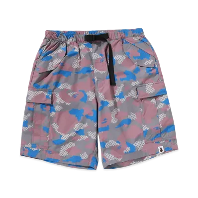 A BATHING APE x KAZUKI KURAISHI 3-Layer Digital 1ST Camo Dot Shorts "Multi"