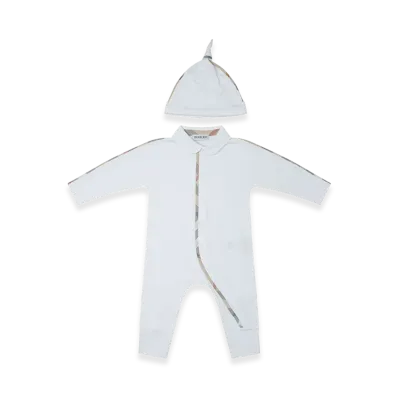 Burberry Kids hamilton Baby Set "White"