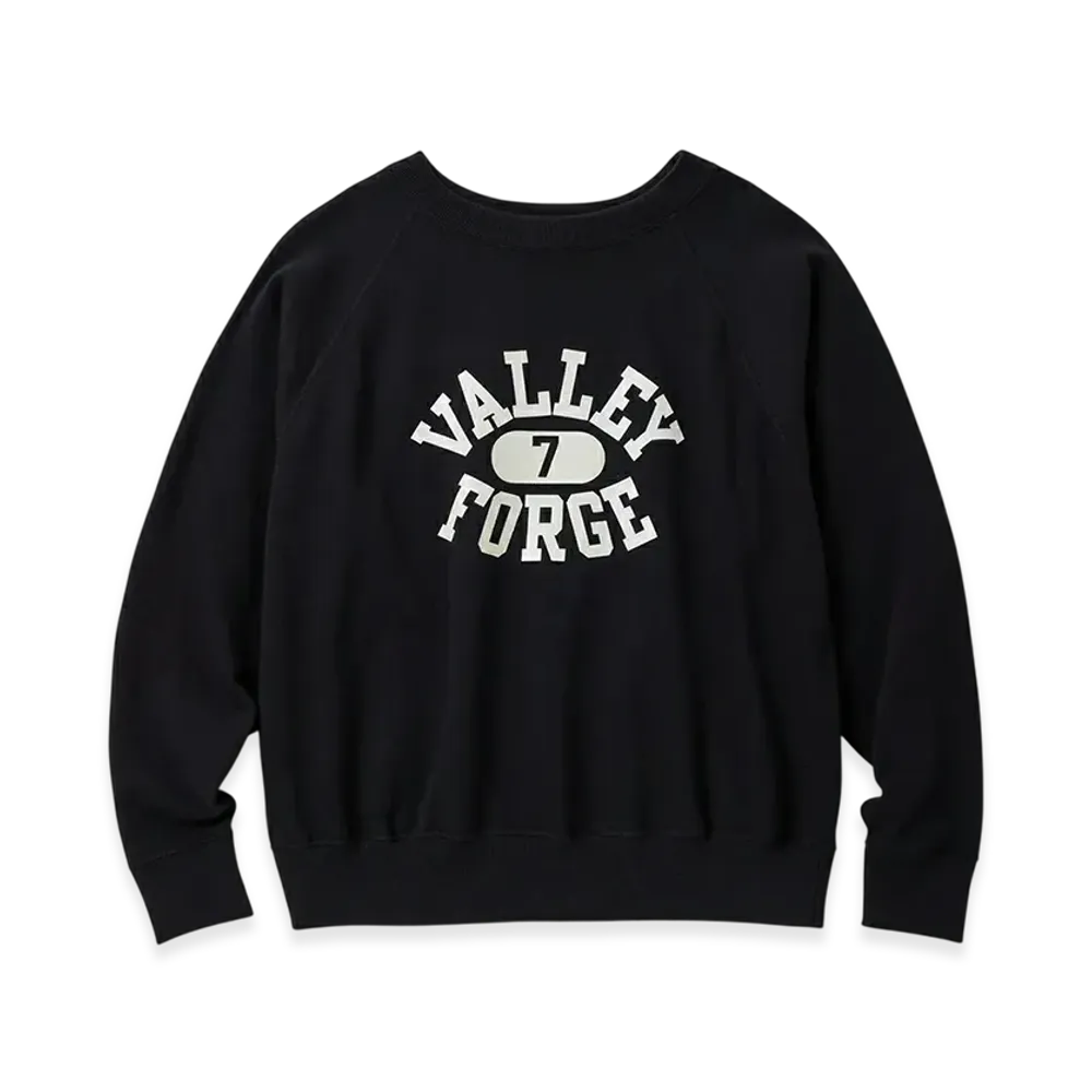 Champion True To Archives Crss Raglan Sleeve Sweat Shirt 1950 Model "Black"