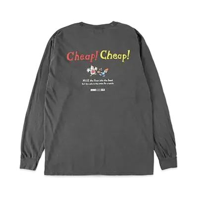 WIND AND SEA x PaRappa the Rapper (Parappa&CCTC Chicken) L/S Tee "Black"