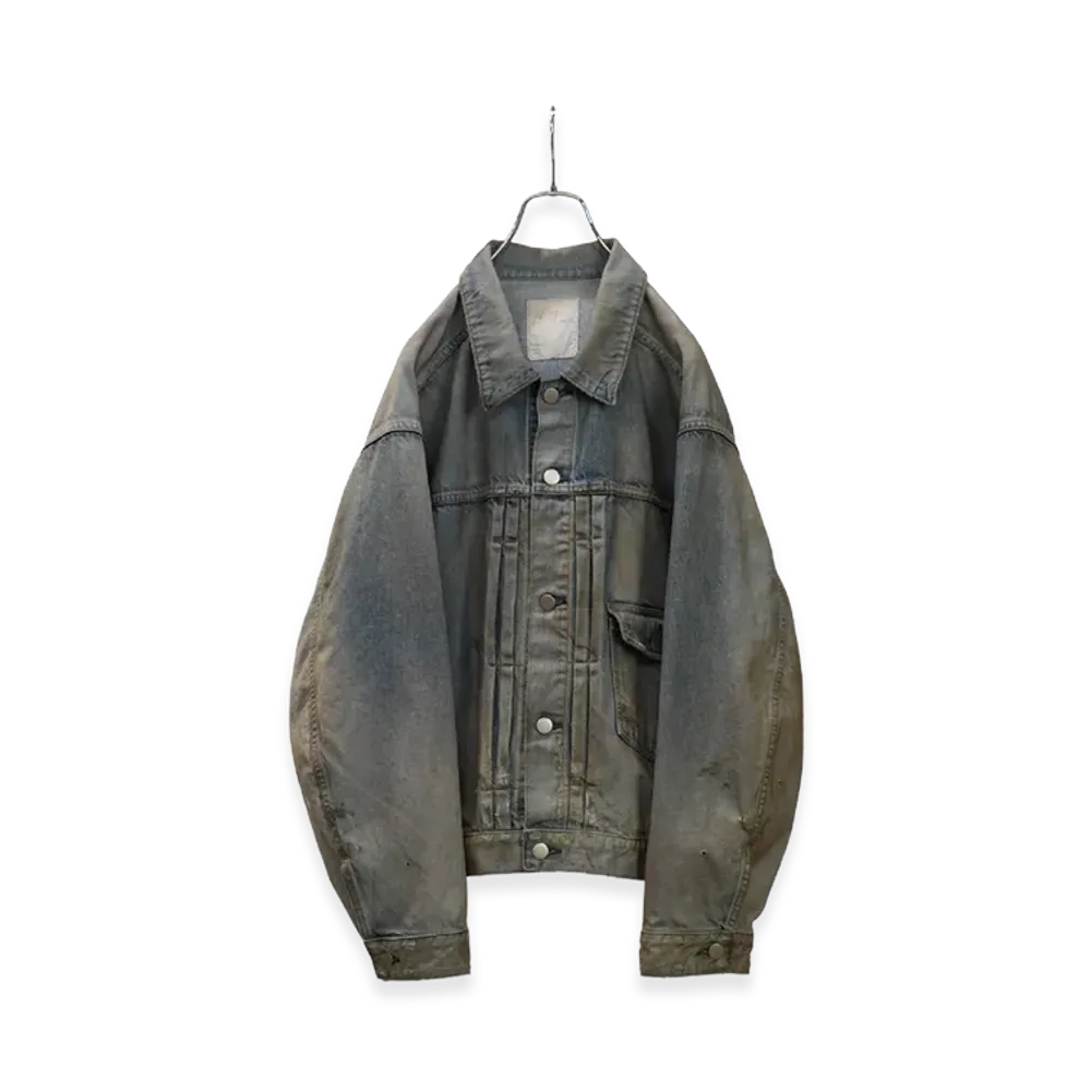 ANCELLM Aging Denim Jacket "Indigo"