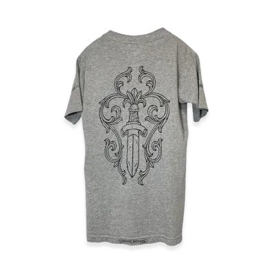 Chrome Hearts Max Field Dagger Back Print S/S T-Shirt "Gray"