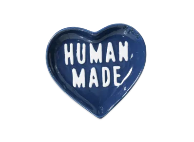 HUMAN MADE Heart Ceramics Tray "Navy"
