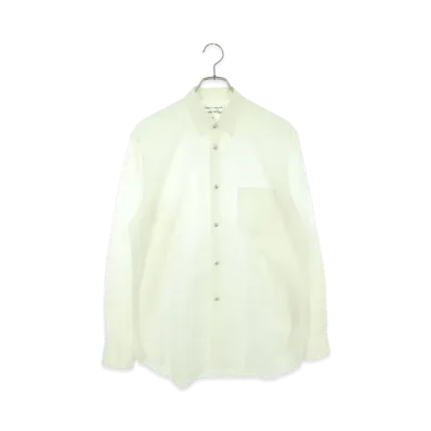 Chrome Hearts x COMME des GARCONS Cross Ball Button L/S Shirt "White"