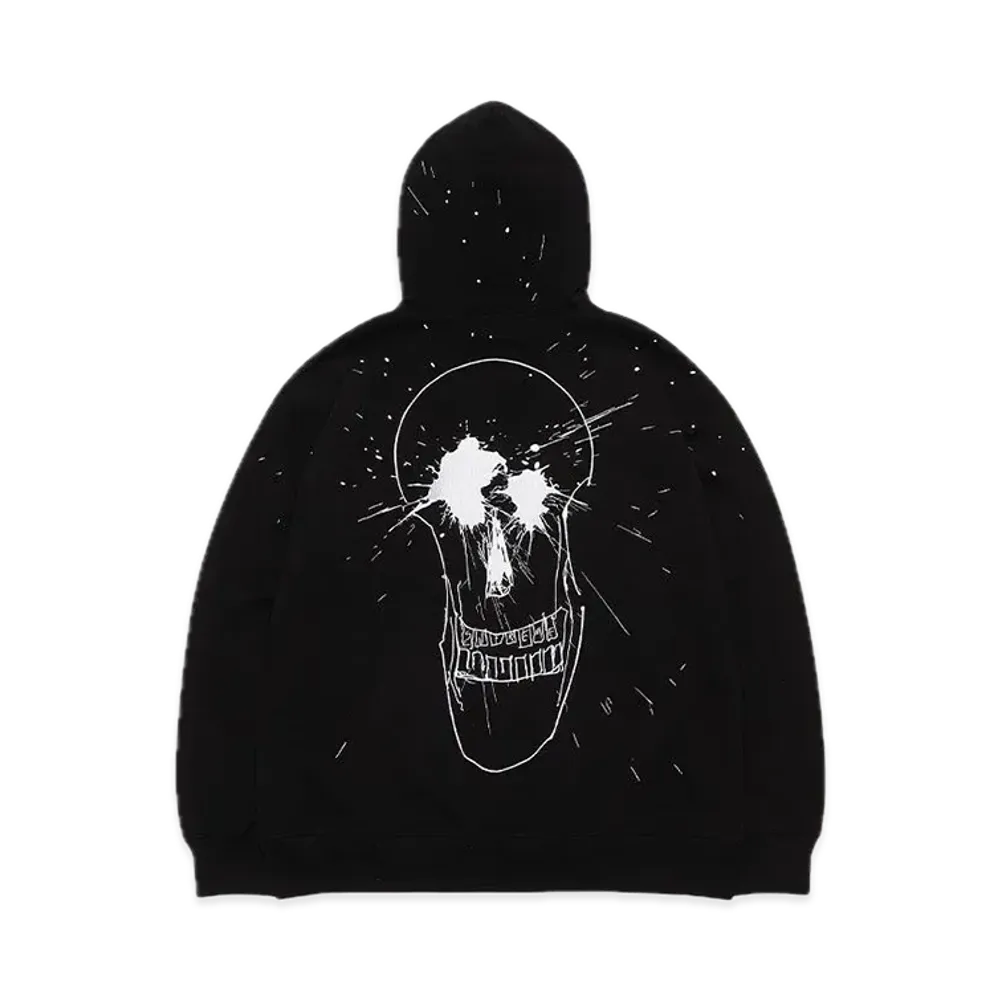 Supreme Ralph Steadman Skull Hooded Sweatshirt "Black"