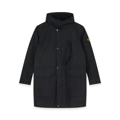 Stone Island 70132 Naslan Light Watro Garment Dyed Parka - 22SS "Black"