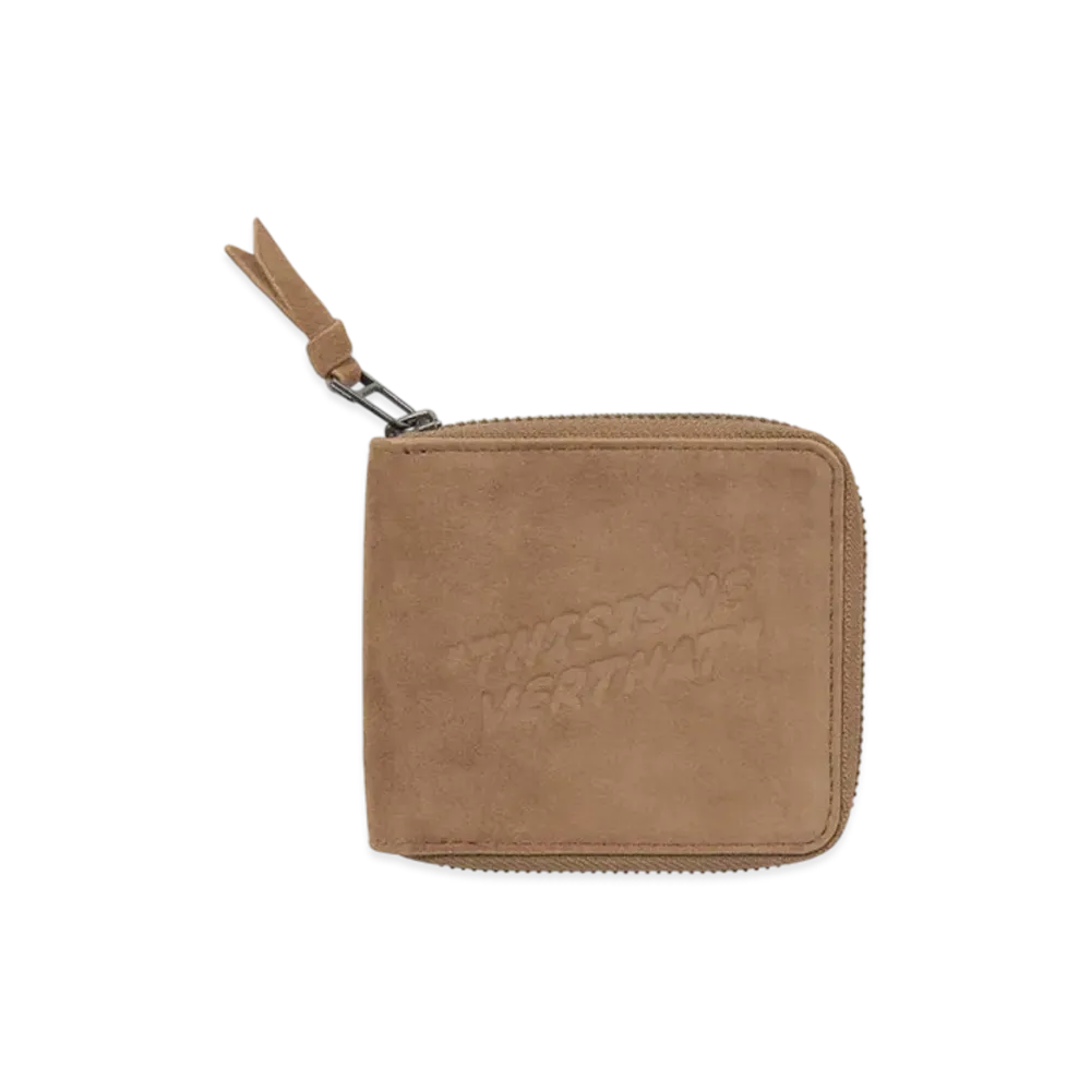 thisisneverthat Suede Wallet "Tan"