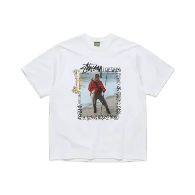 Stussy x DENIM TEARS Tracy Emory Photo Tee "White"
