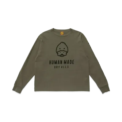 HUMAN MADE L/S T-SHIRT #3 "Olive"