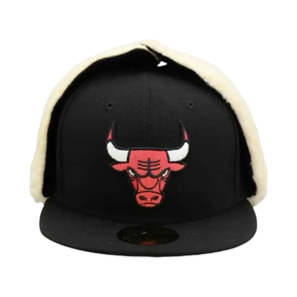 NEW ERA x THE CAP 59Fifty THE DOGEAR Chicago Bulls "Black"