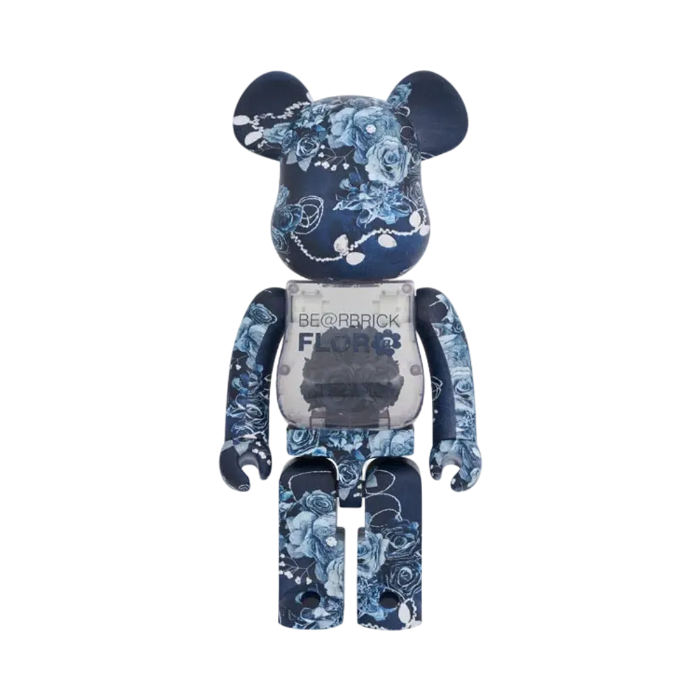 Bearbrick Flor Denim 1000%