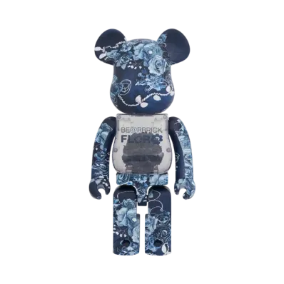 Bearbrick Flor Denim 1000%