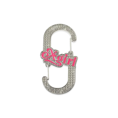X-Girl Women's Skeleton Liquid Carabiner "White"