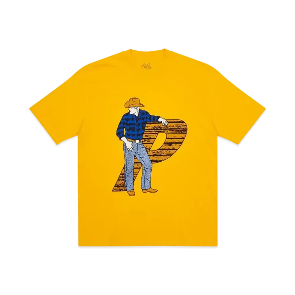 PALACE Saddle Up T-Shirt "Yellow"