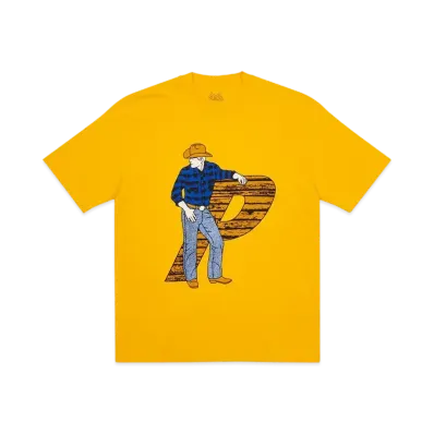 PALACE Saddle Up T-Shirt "Yellow"