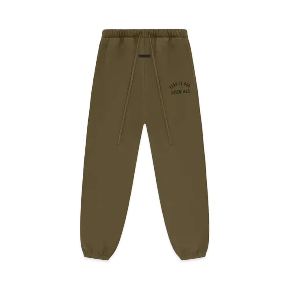 FEAR OF GOD ESSENTIALS Fleece Essential Sweatpant "Olive"