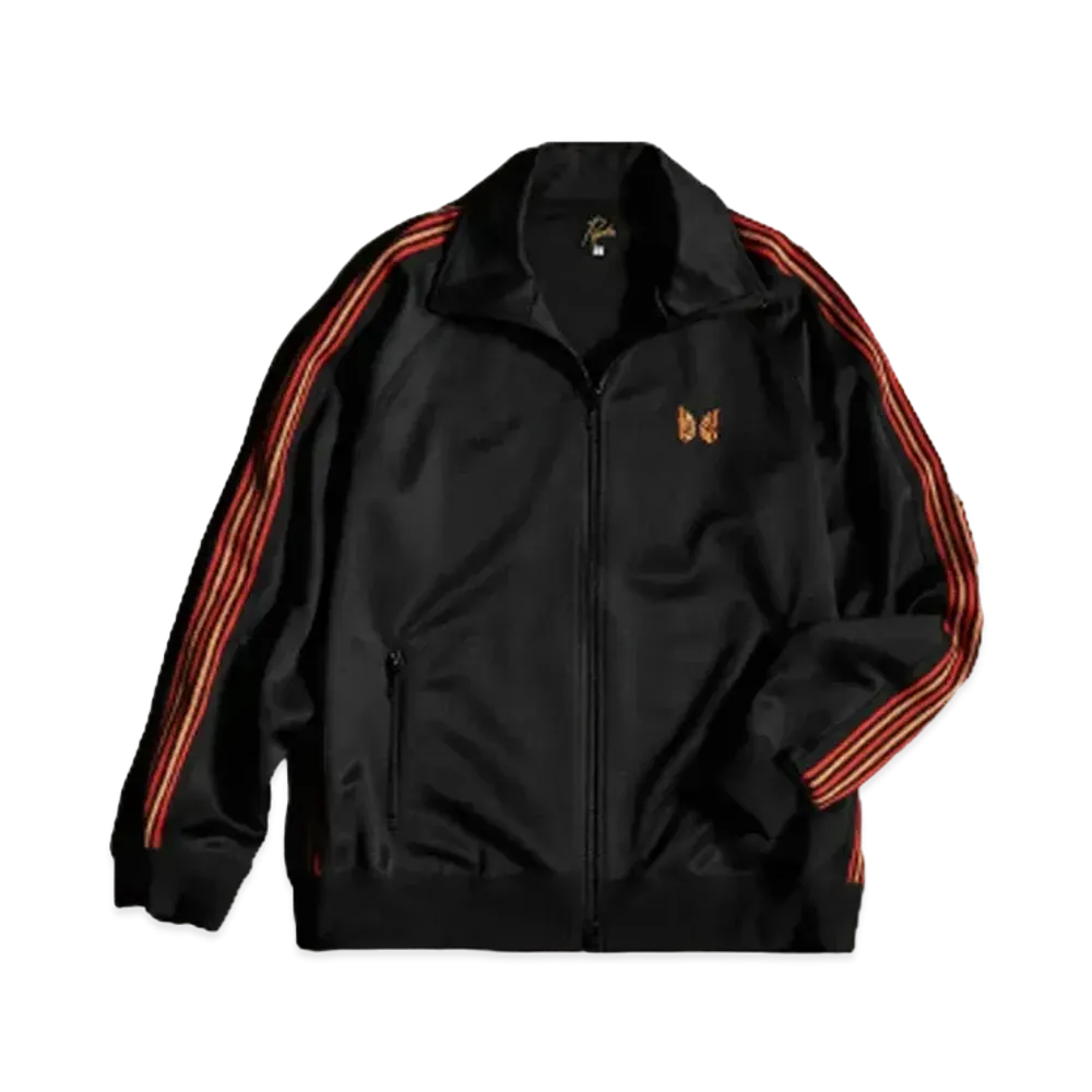Needles x END. TRACK JACKET "Black/Orange"