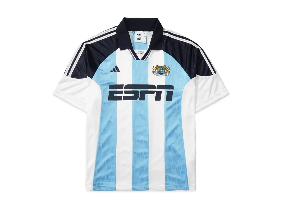 Kith x adidas Football ESPN Jersey "White/Blue"