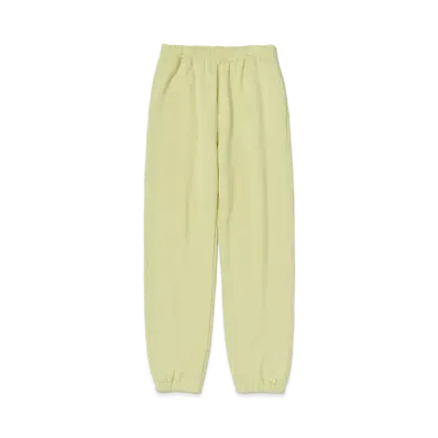 AURALEE Smooth Soft Sweat Pants "Light Lime"