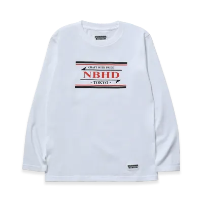 NEIGHBORHOOD Ot. Tee LS-5 "White"