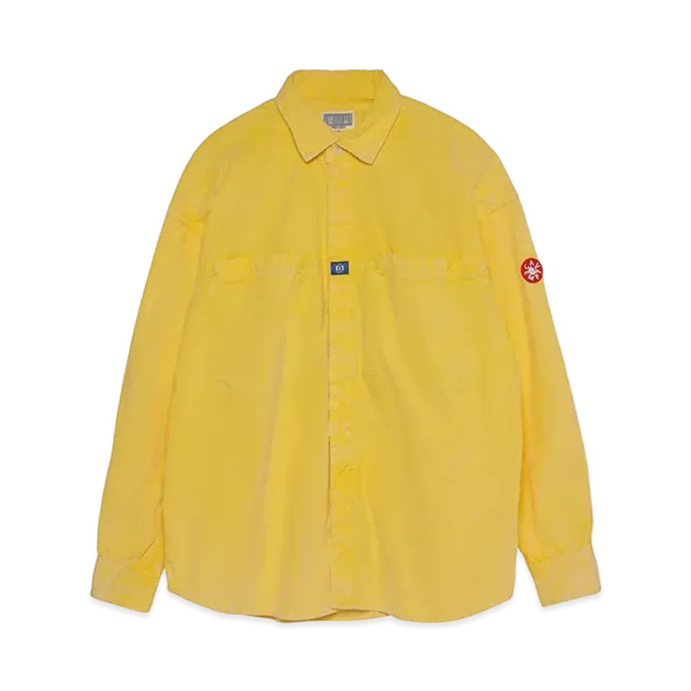 Cav Empt (C.E) CORD DESIGN BIG SHIRT "Yellow"