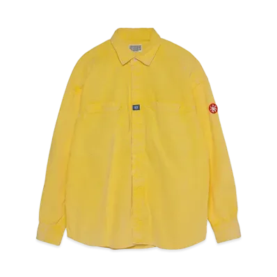 Cav Empt (C.E) CORD DESIGN BIG SHIRT "Yellow"