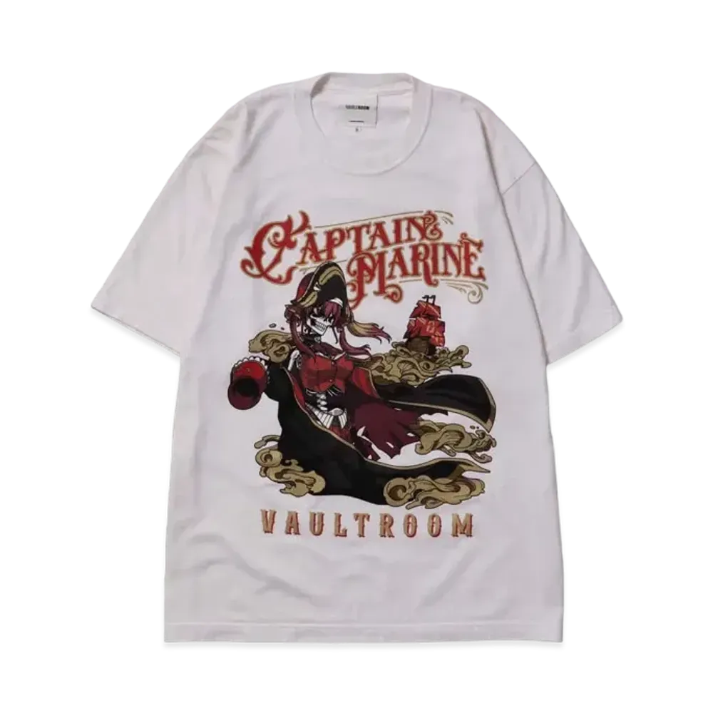 VAULTROOM x CAPTAIN MARINE Tee "Off White"