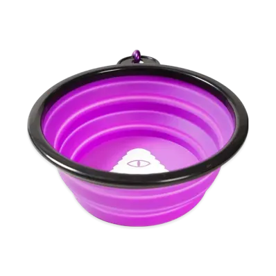 POLeR Silicone Bowl Pet "Purple"