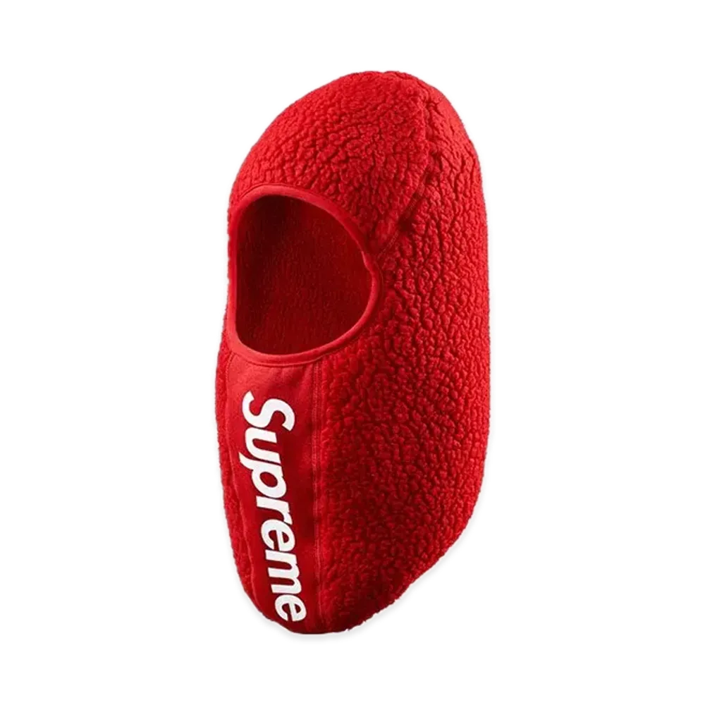 Supreme Polartec Deep Pile Balacla "Red"