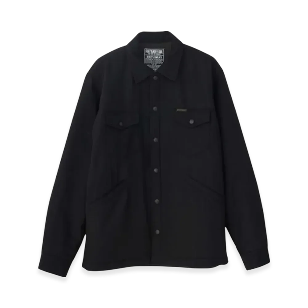 HYSTERIC GLAMOUR State of Hysteric Embroidered CPO Shirt Jacket "Black"