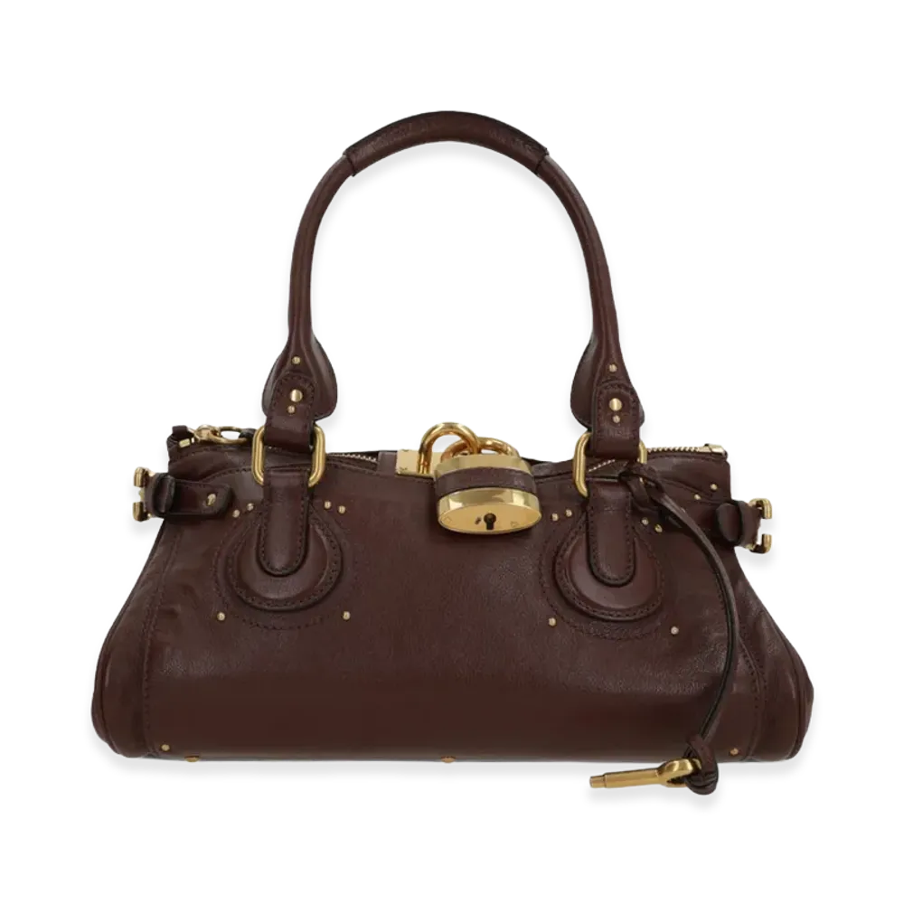 Chloe Women's Crafty Paddington Handbag "Brown"
