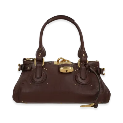 Chloe Women's Crafty Paddington Handbag "Brown"