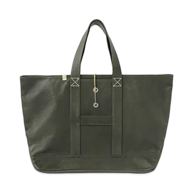 visvim HOMER TOTE (XL) (FR VEG.LB) "Olive"