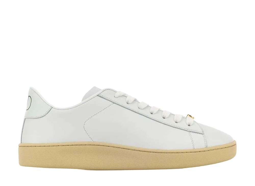 Valentino Garavani White Leather Vlogo Signature Sneakers "White"