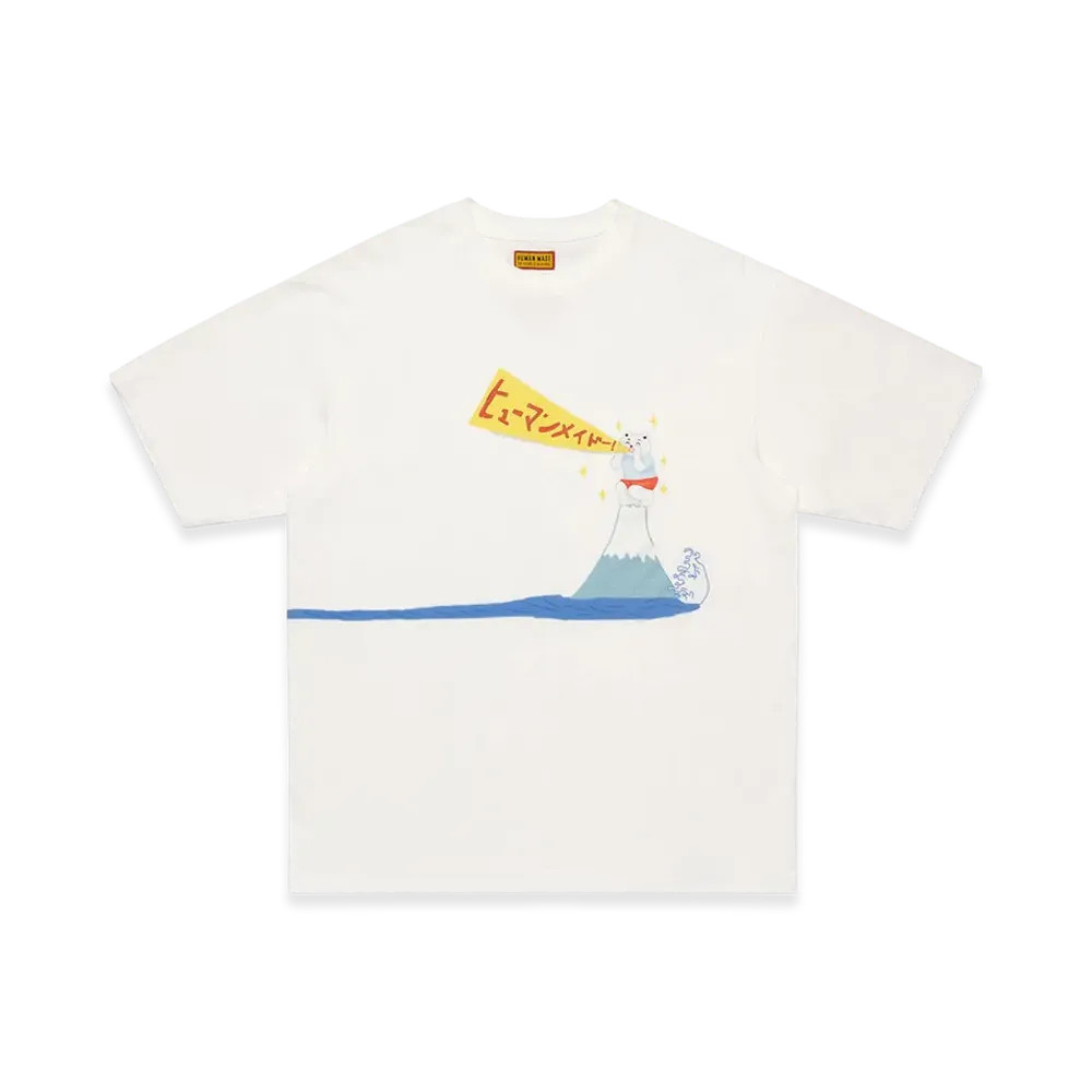 HUMAN MADE x KEIKO SOOTOME Tee Side B "White"