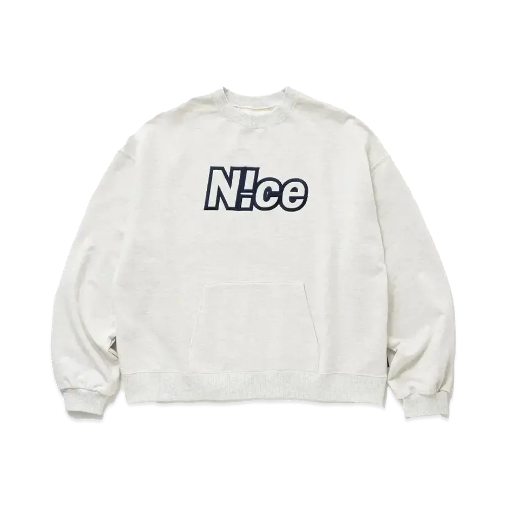 N!ce Logo Sweat "Grey"