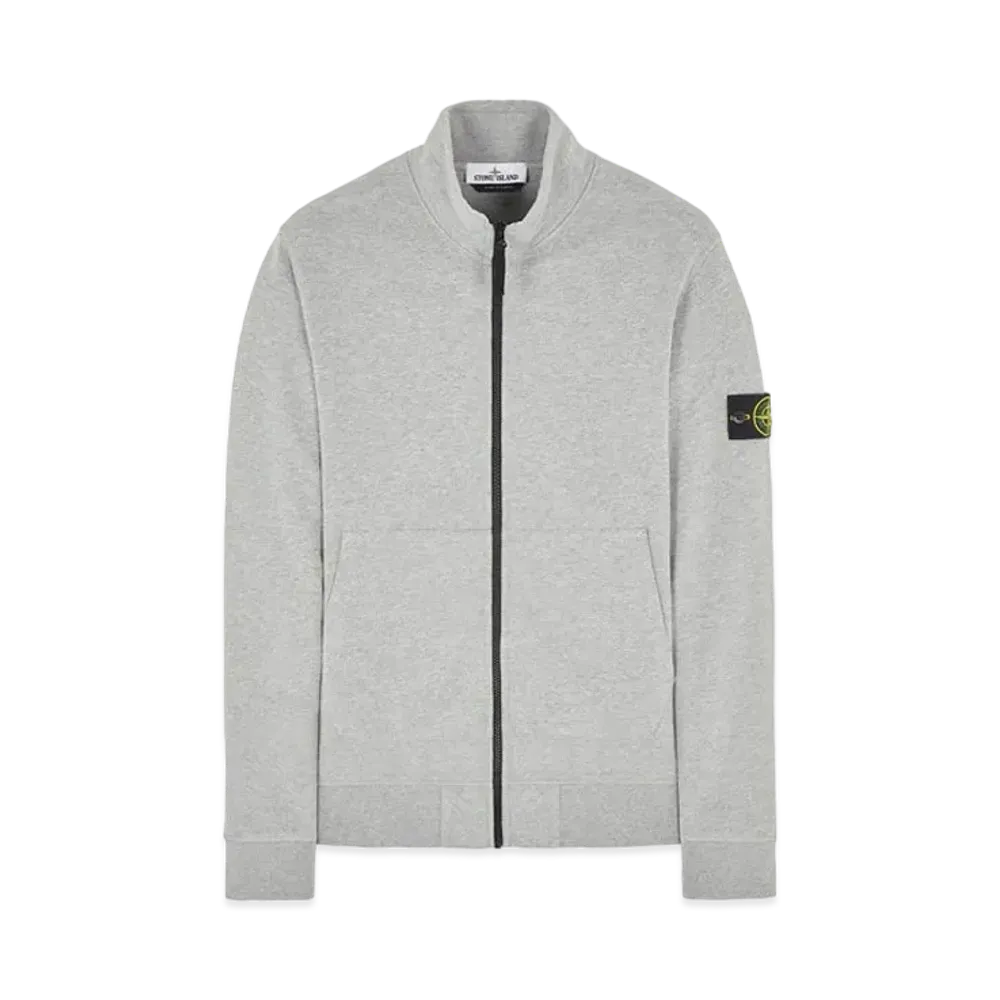 Stone Island 66120 BRUSHED COTTON FLEECE "Dust Grey"