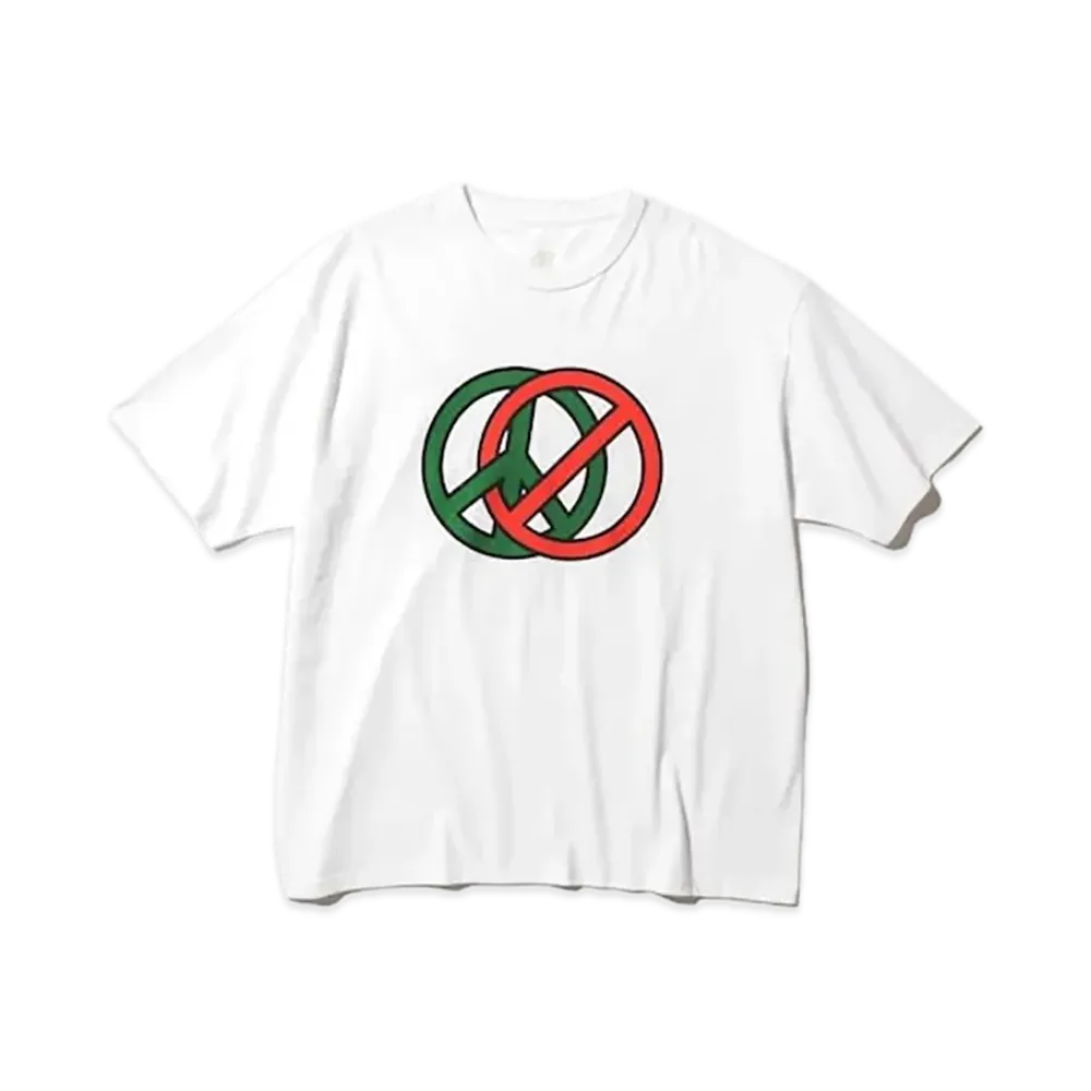 BEAMS x esqwe EISUKE HOSHI sqwetch T-Shirt "White"
